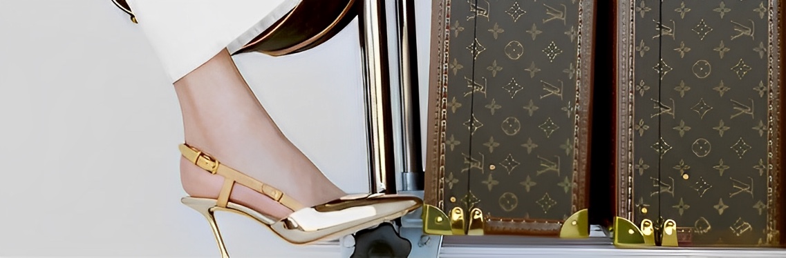 Designer handbag close-up